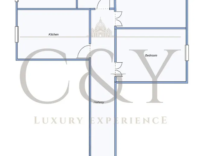 C&y - Prati -luxury Double With Kitchen-10 Min Walking From Vatican 아파트 로마