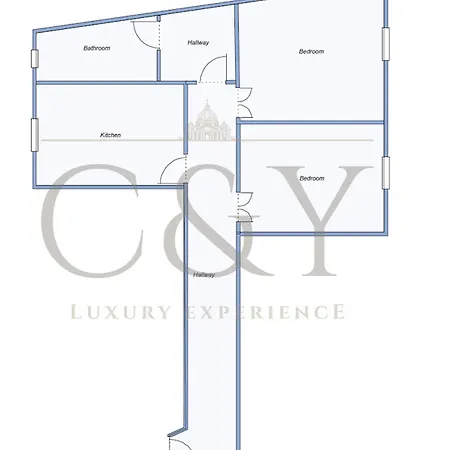 C&y - Prati - Luxury Double With Kitchen Appartement Rome